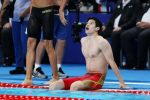 19岁游泳大弟弟潘展乐夺冠破记录!真的太牛太帅了!