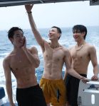 果然颜值高的男明星,都喜欢在一块玩~