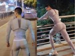 肌肉小哥穿紧身衣夜跑,真的不会尴尬吗?!