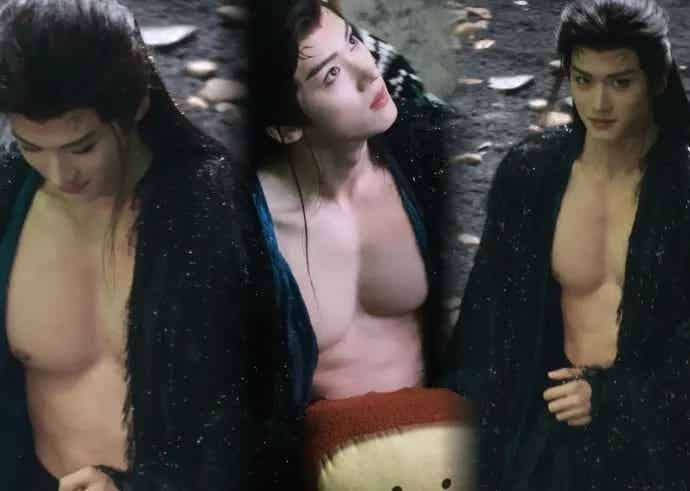 图片[6]-《大梦归离》男配角：胸肌练得有多大，走红毯就有多尴尬？！-小蓝短视频