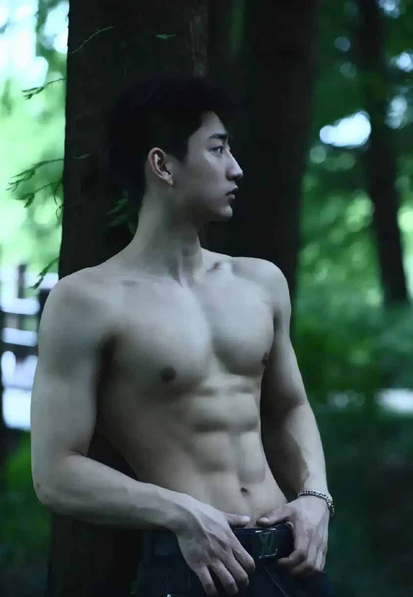 图片[2]-奶帅奶帅的八块白皮腹肌体育生！-小蓝短视频