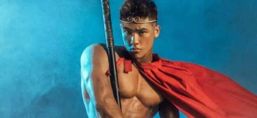 图片[4]-黑皮悟空，腹肌版齐天大圣！-小蓝短视频