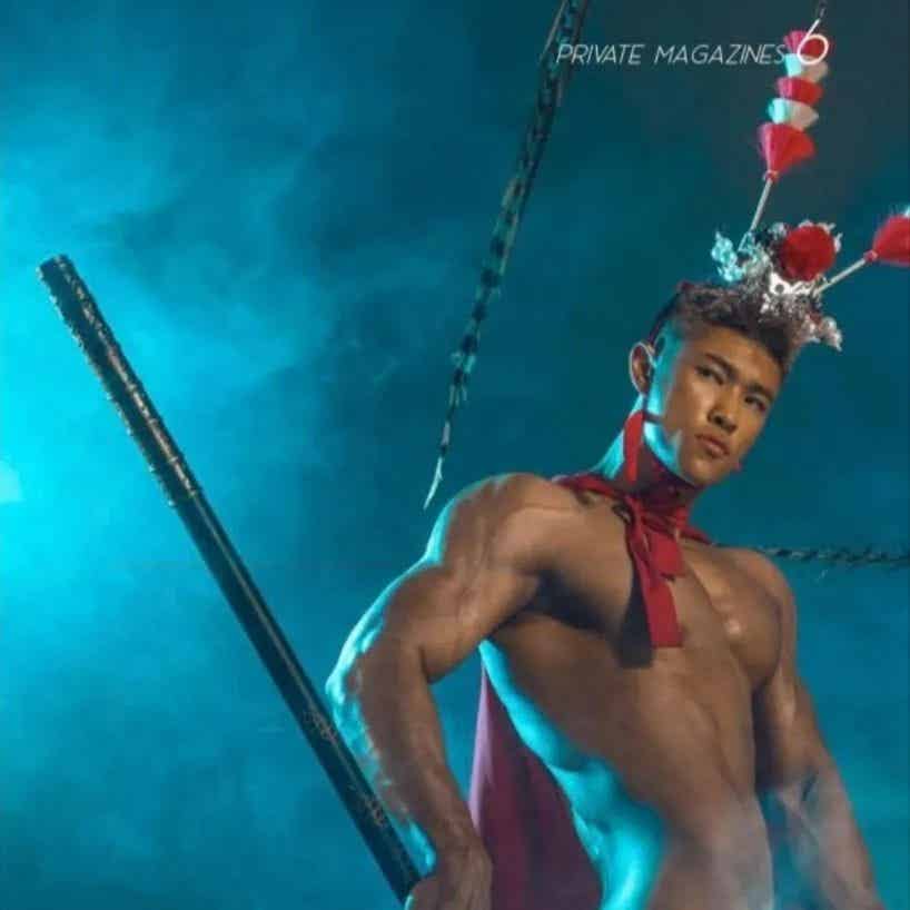 图片[6]-黑皮悟空，腹肌版齐天大圣！-小蓝短视频