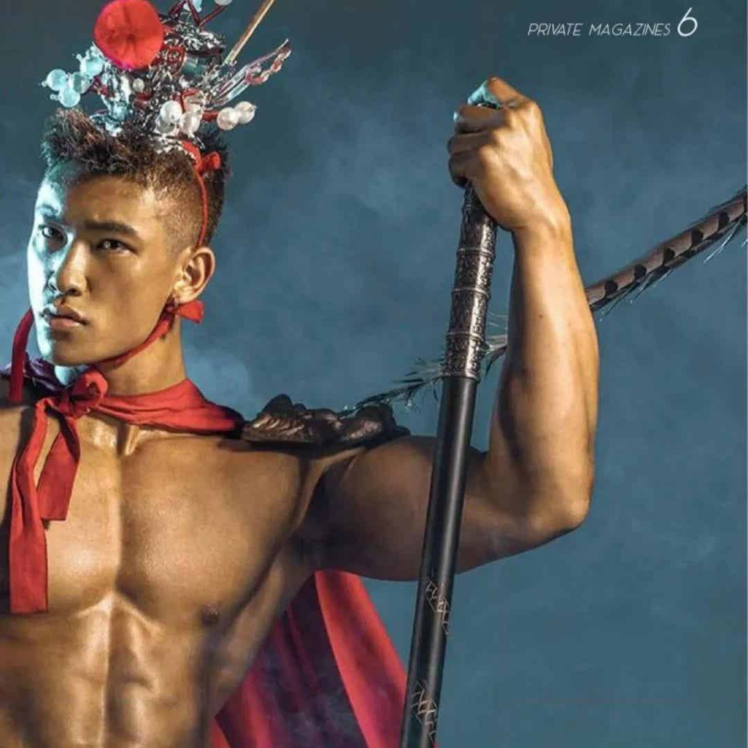 图片[13]-黑皮悟空，腹肌版齐天大圣！-小蓝短视频