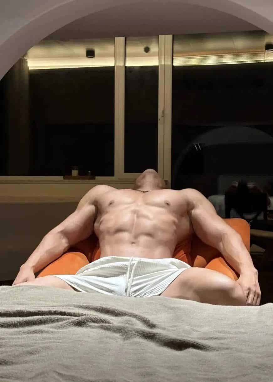 图片[5]-198cm的山东壮汉肌肉男，大大大~-小蓝短视频