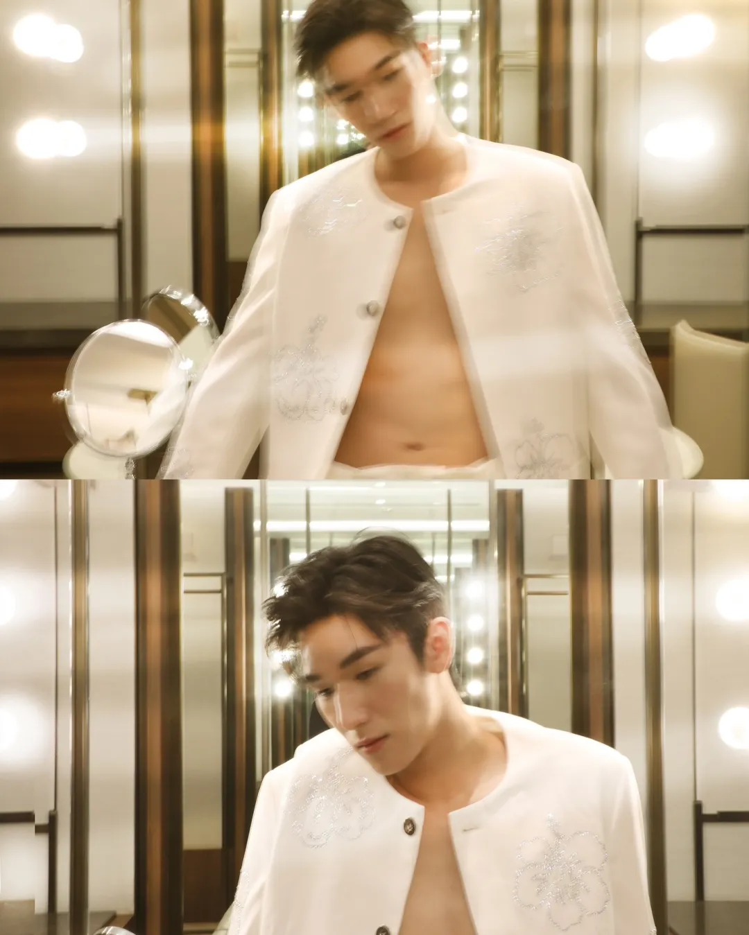 图片[12]-穿白袜、秀翘臀，他俩不愧是泰国娱乐圈营业天花板！-小蓝短视频