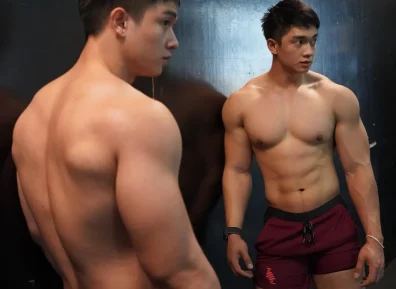 30岁泰国健身教练爆火，这雕刻般人鱼线轻松吊打健身房！