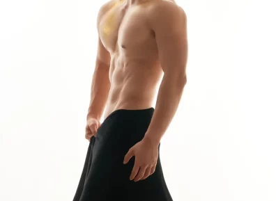 阳光俊朗健身肌肉男模拍片