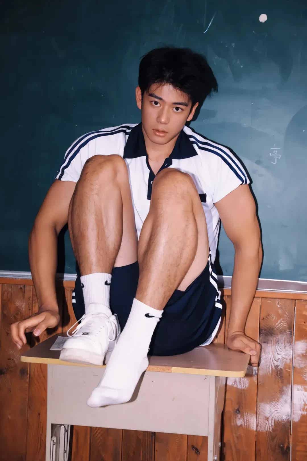 图片[14]-成都22岁足球体育生男大，这么可爱，谁看不迷糊？-小蓝短视频