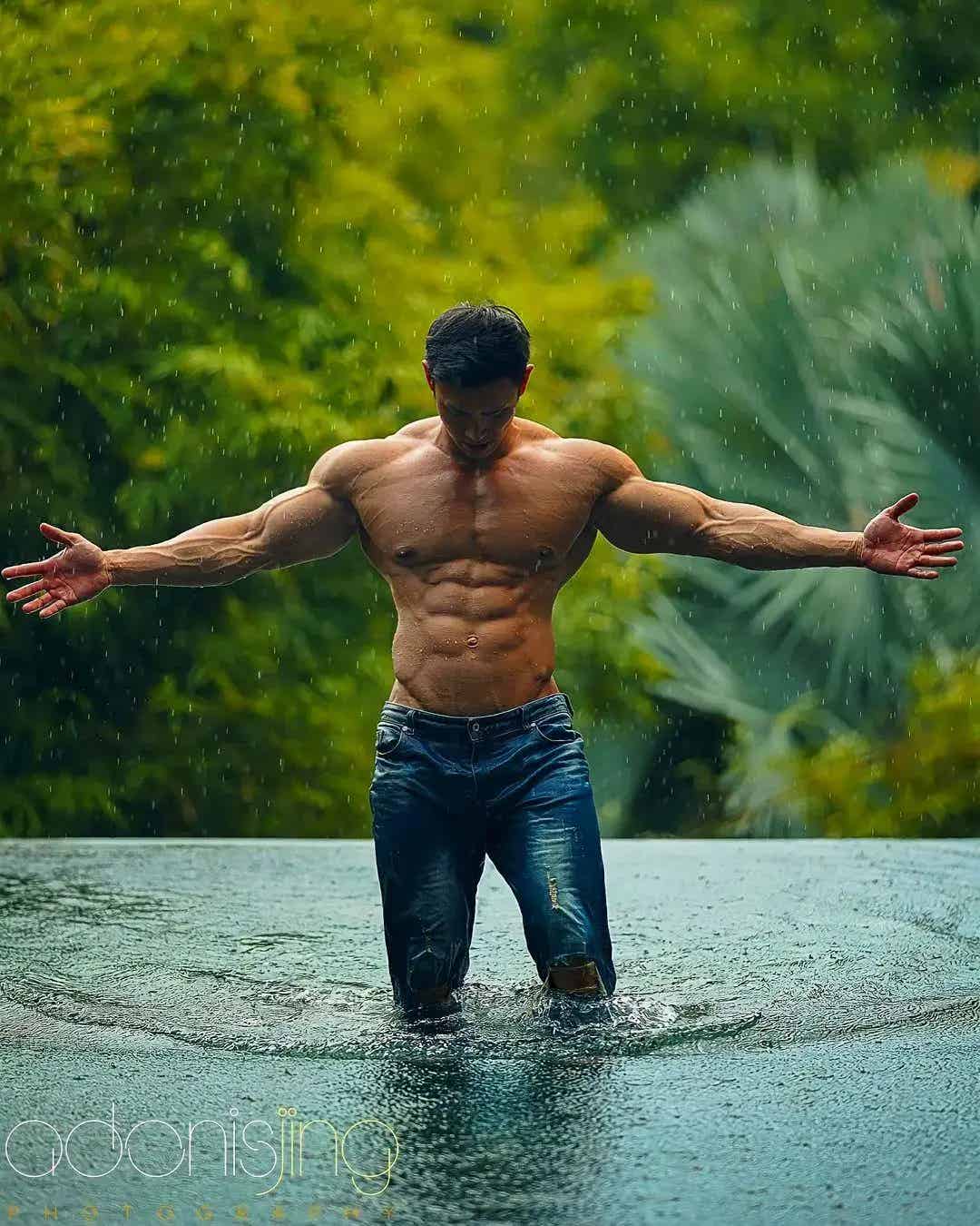 图片[8]-摄影师刘京的男人们，宽肩细腰翘臀是标配-小蓝短视频