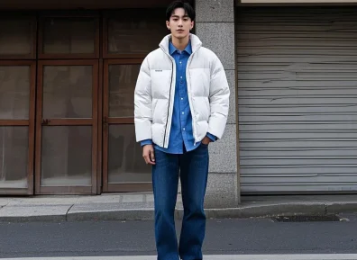 男生“羽绒服+衬衫”保暖帅气，新年就穿这3套，包帅的！