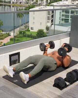 图片[2]-6个腹部训练动作，强力虐腹，助你塑造巧克力腹肌！-小蓝短视频