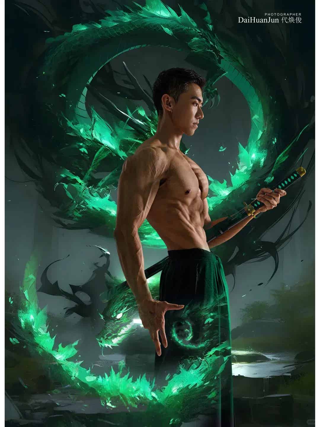 图片[3]-肌肉维度震撼全场，健体冠军小哥哥漫画般的肌肉！-小蓝短视频