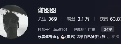 “大耳朵图图”的卷发肌肉主播