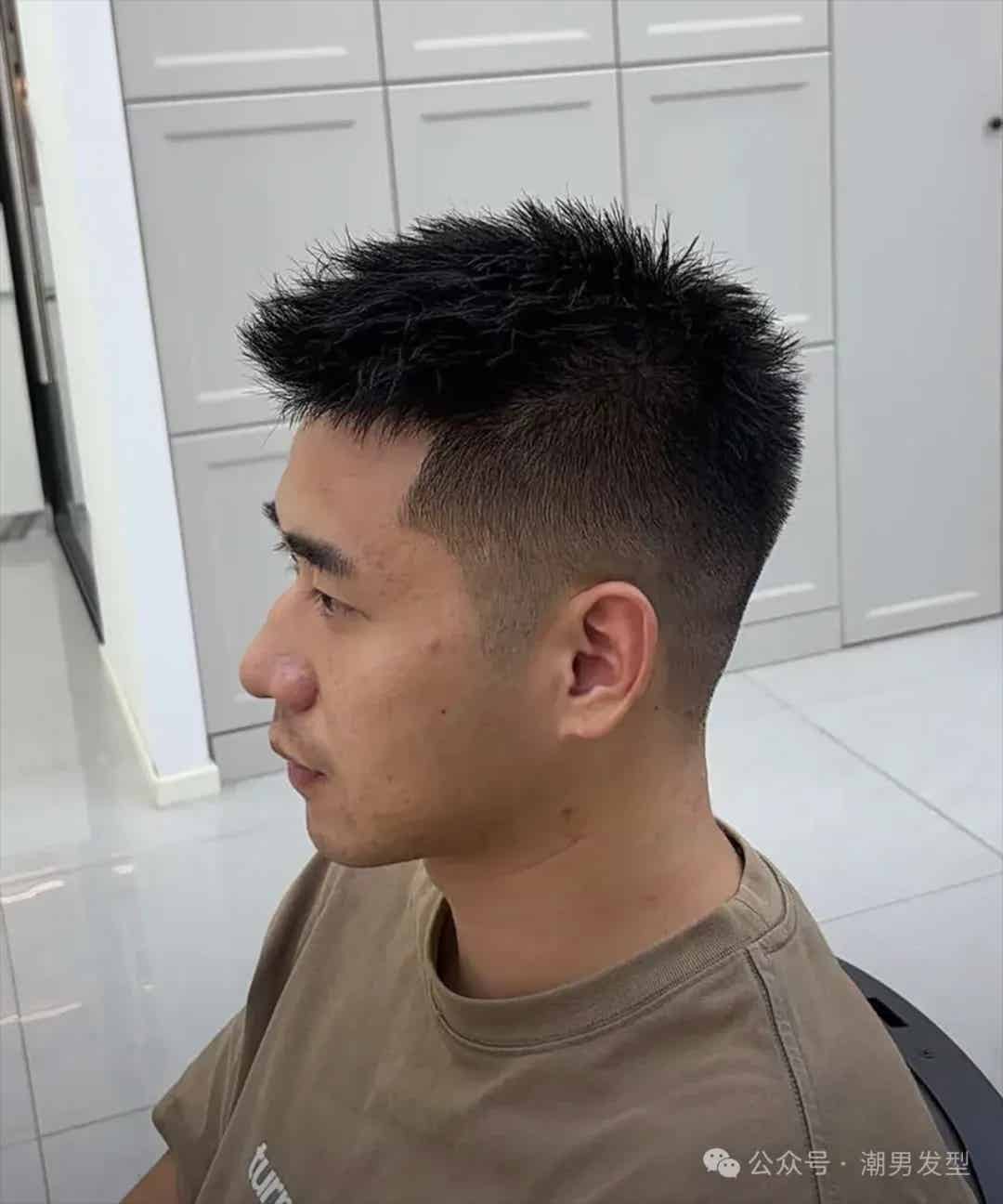 图片[1]-不烫也好看的5款男士短发，剪完时尚帅气！硬、软发质都适合！-小蓝短视频