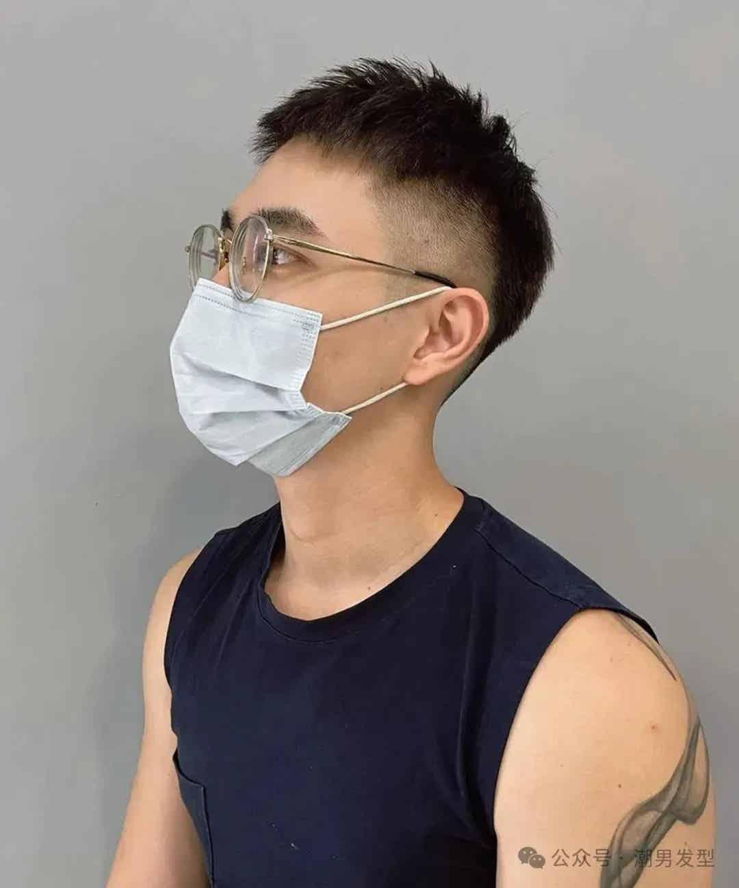 图片[2]-不烫也好看的5款男士短发，剪完时尚帅气！硬、软发质都适合！-小蓝短视频