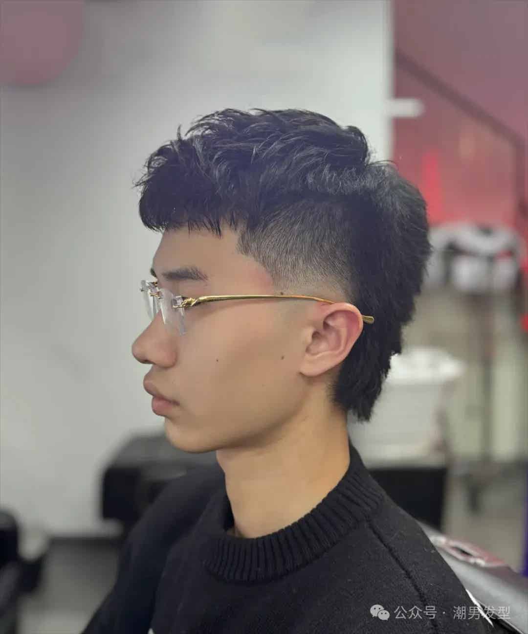 图片[2]-男生理发别只会“稍微剪短”，试试这4款造型，时尚个性还涨颜值-小蓝短视频
