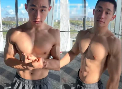 192cm寸头筋肉狼狗被“卖”了？本人辟谣：假的！这身材谁看了不想直接打钱？