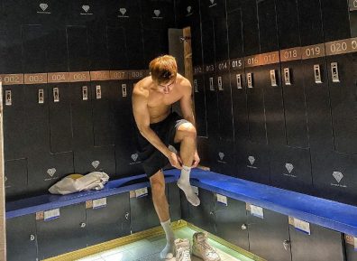 换衣间里遇到的运动野生帅，当男友太可了