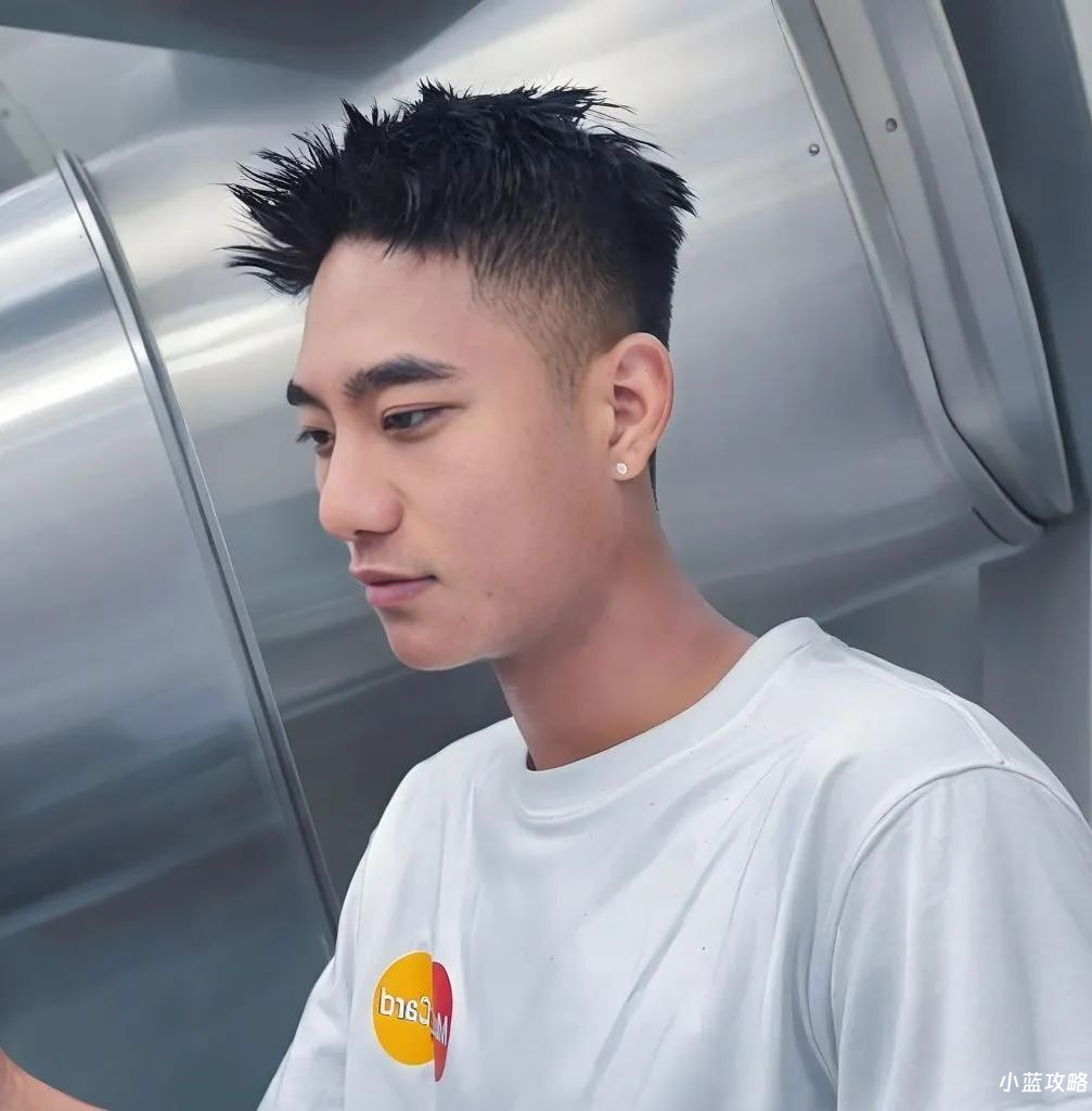 男生“菱形脸”适合剪什么发型？试试这3款造型，修饰脸型很帅气！