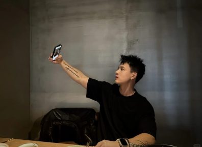 山东东营短发清秀健身男，纹身花臂一个都不少