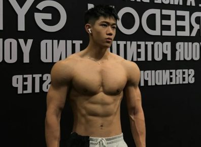 185cm陕西铁直腹肌田径体育生