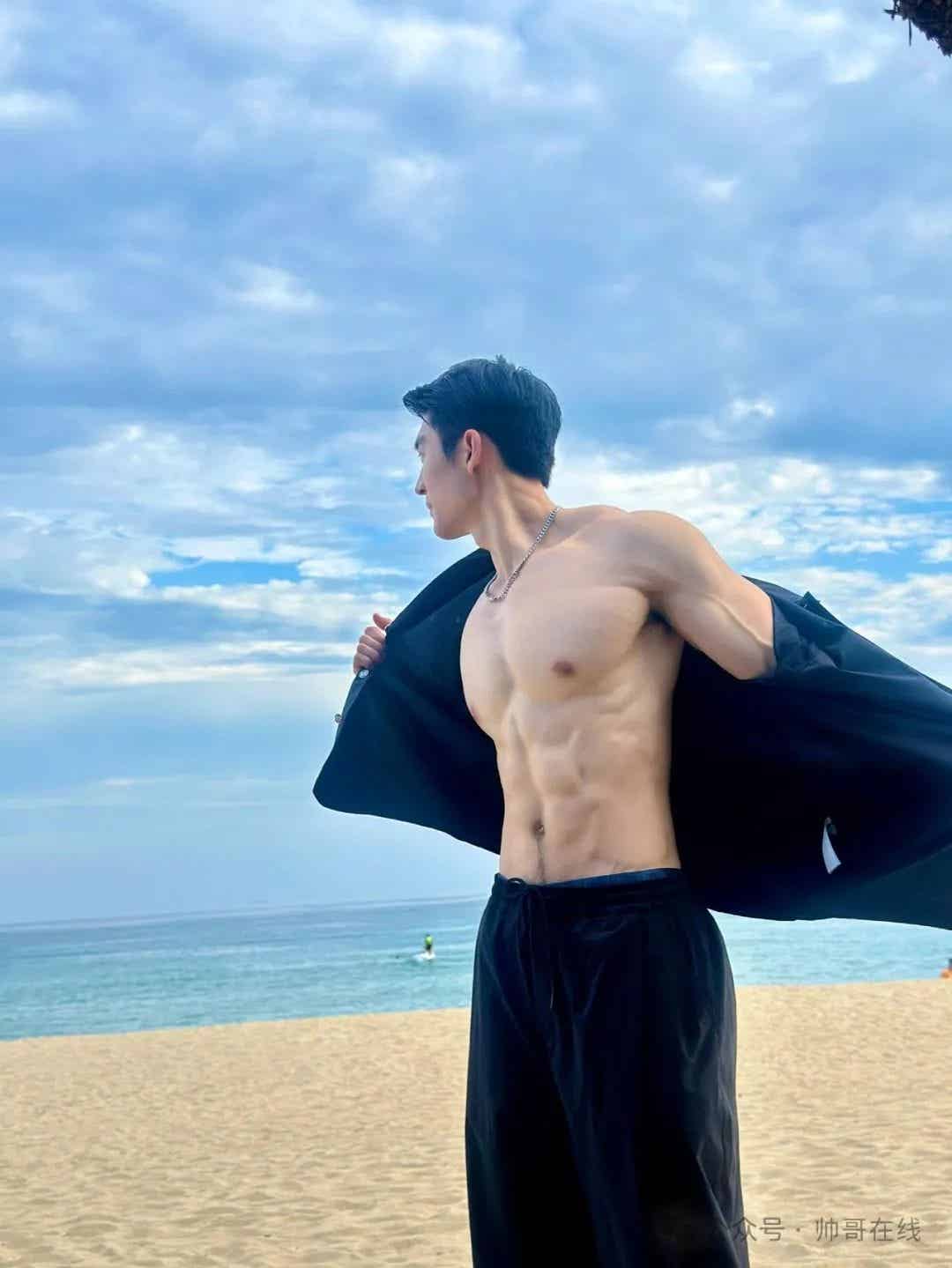 图片[8]-拳击场上的肌肉奶爸，完美型男气质！-小蓝短视频