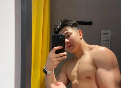 脂包肌白皮田径体育生，山东帅弟弟果然有实力！