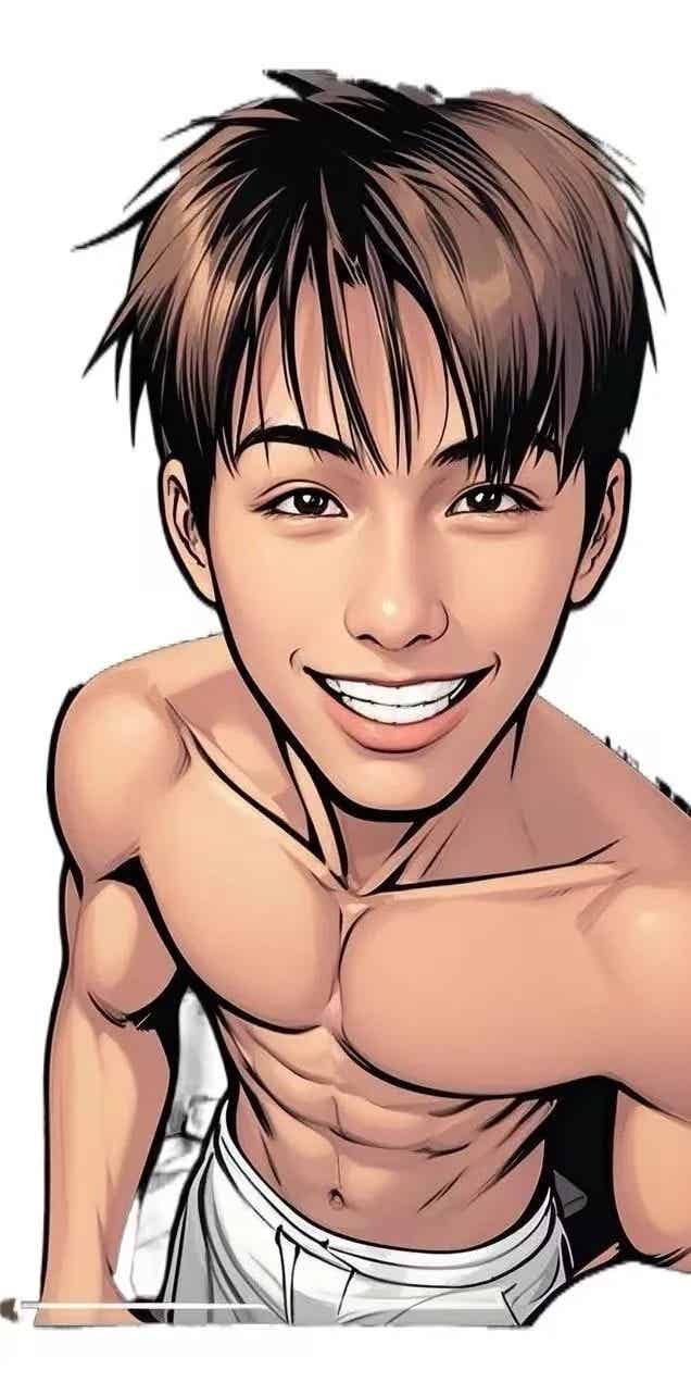 图片[1]-推特网红、内衣店主兼模特，白净薄肌身材也太可了！-小蓝短视频