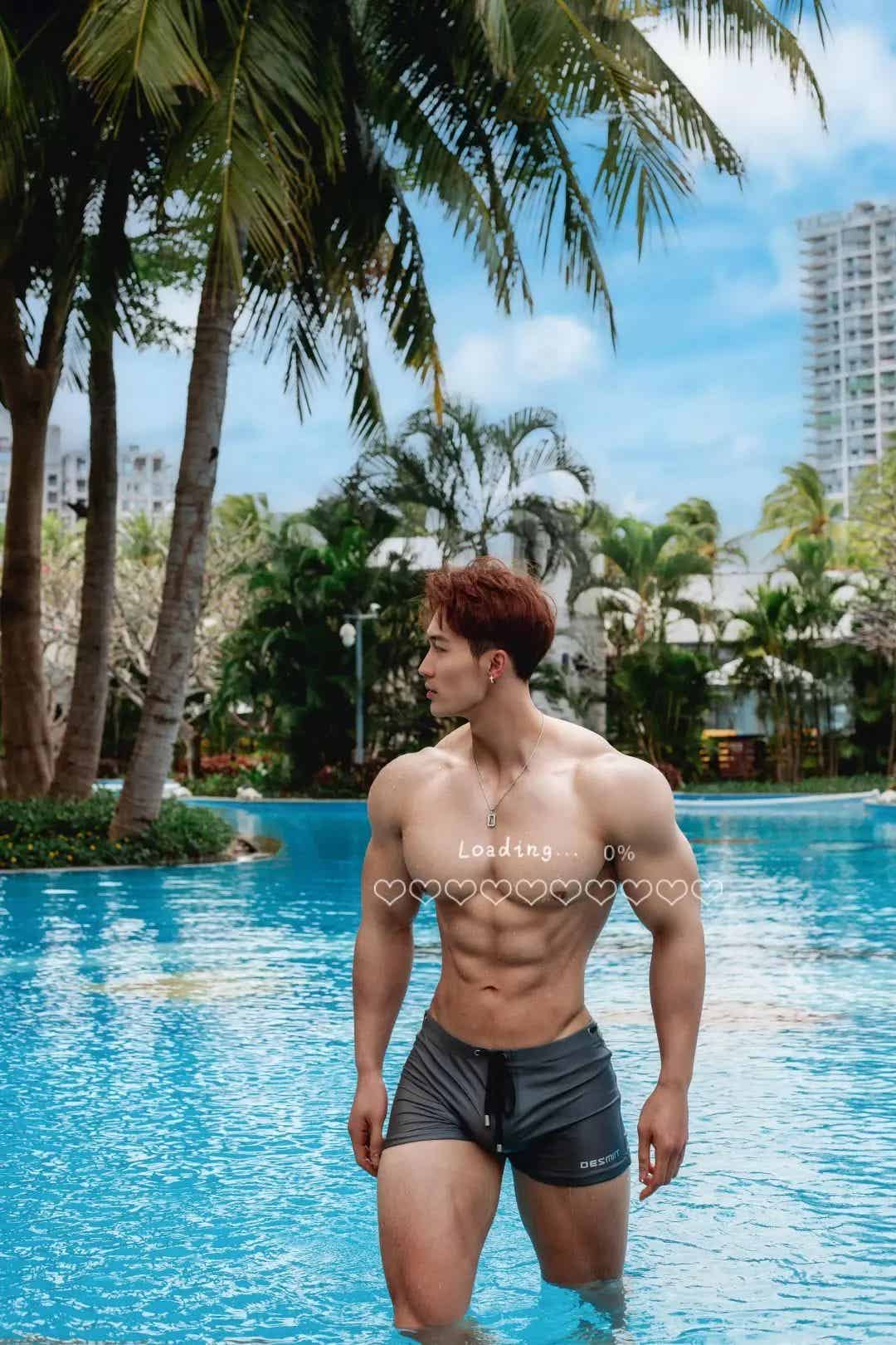 图片[10]-越变越帅的大肌健体模特-小蓝短视频