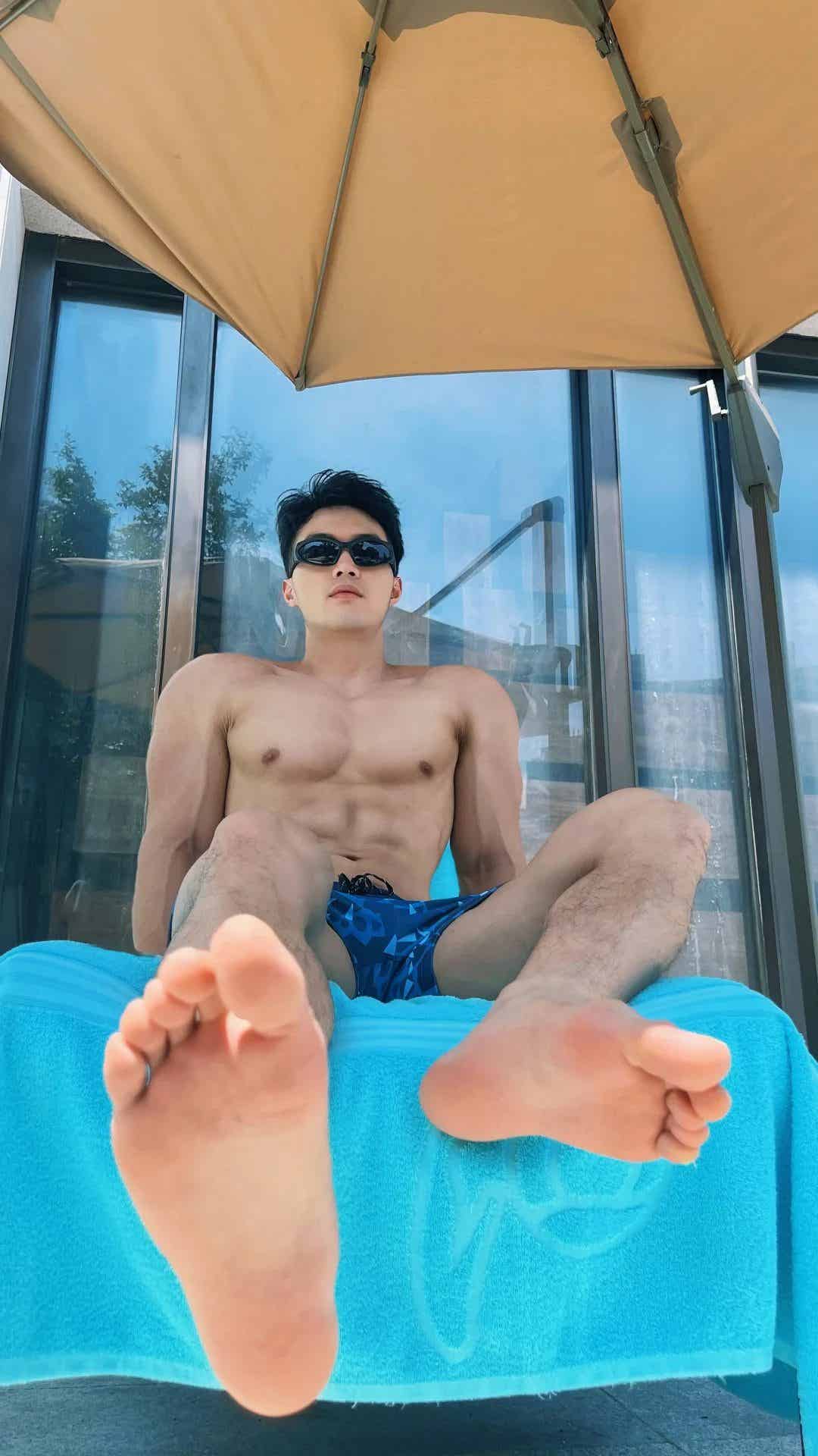 图片[13]-越变越帅的大肌健体模特-小蓝短视频