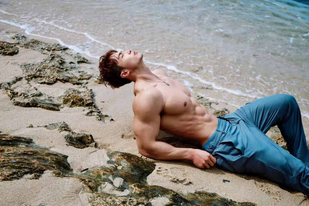 图片[23]-越变越帅的大肌健体模特-小蓝短视频