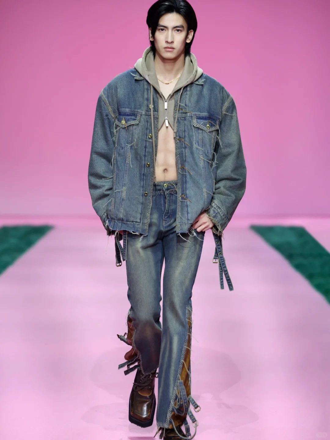 型男模特，走秀的“木村拓哉”