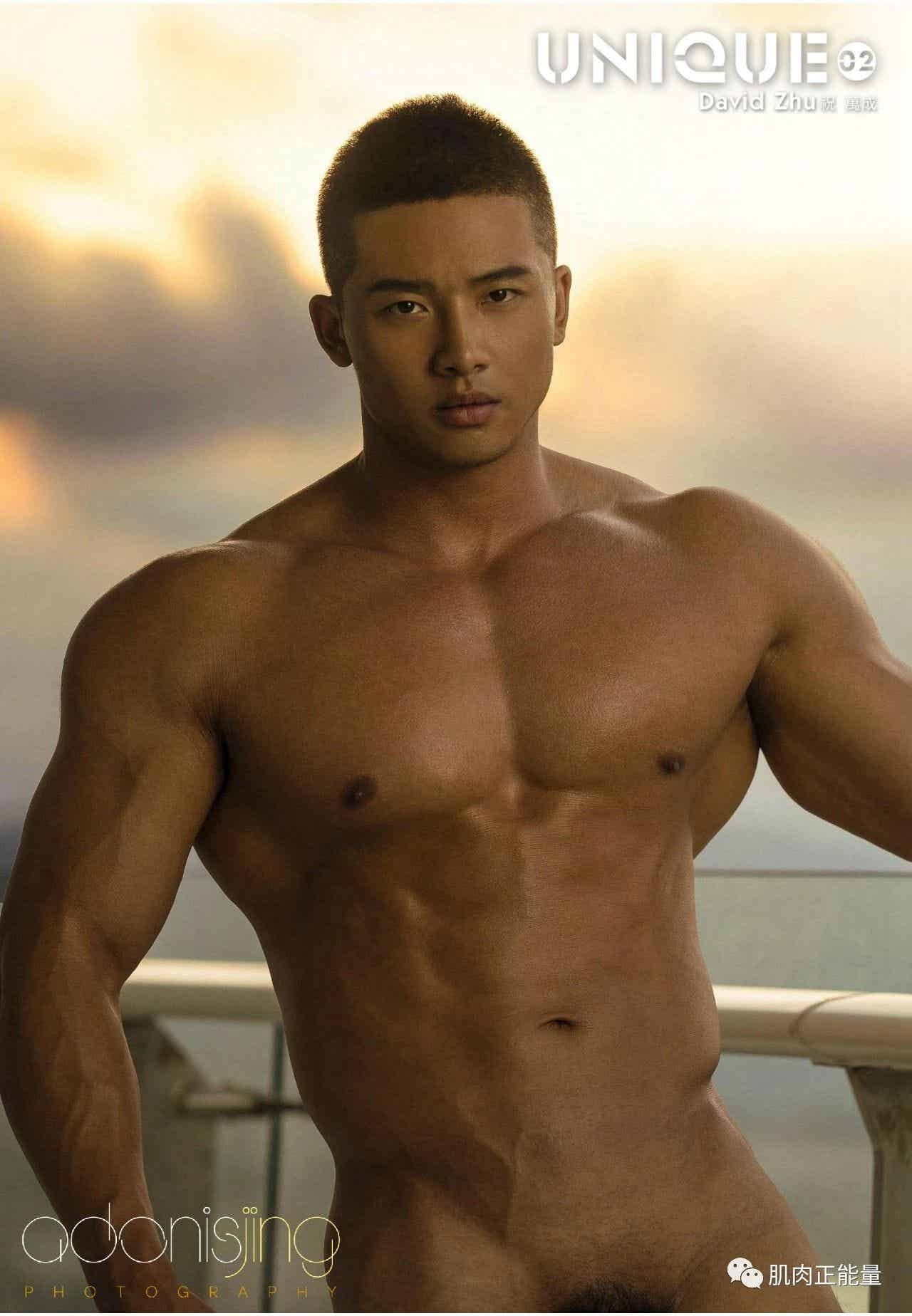 图片[5]-超壮大胸肌男神祝万成海边泳裤写真被解锁-小蓝短视频