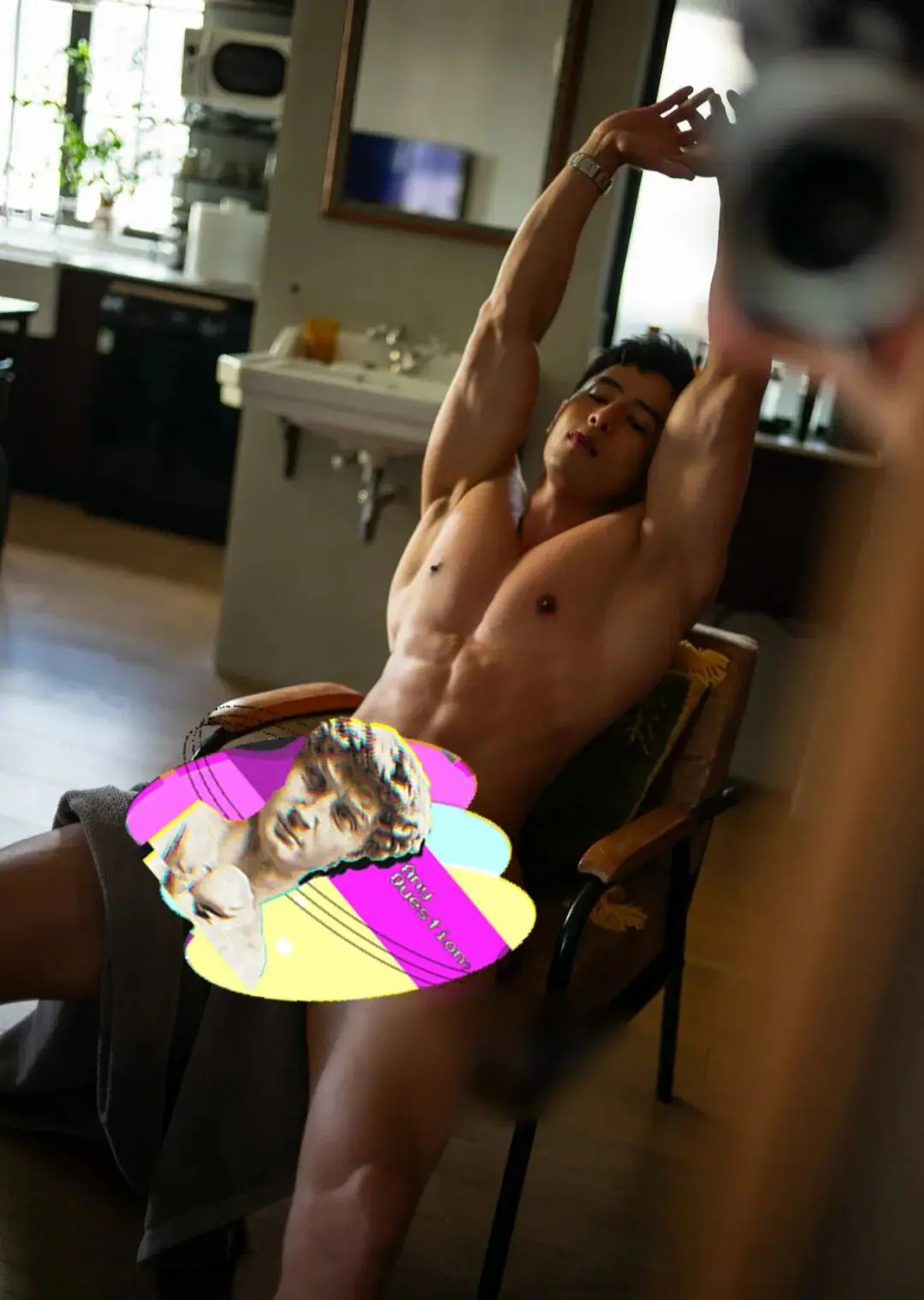 【10月精选】全见版！推特顶级摄影师御用男模，硬汉级别室内大尺度写真，19禁.....