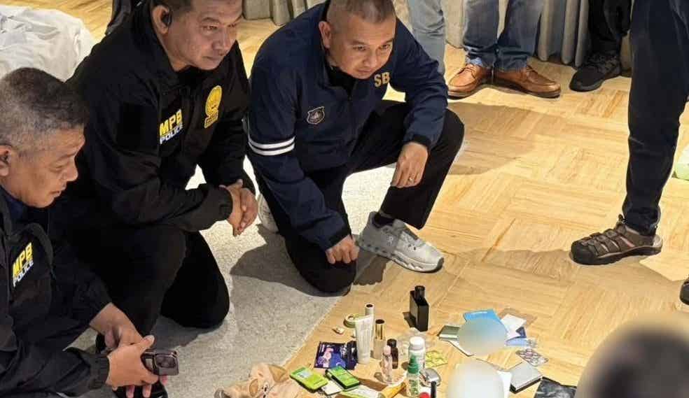 图片[2]-曼谷警方捣毁涉毒淫趴，查获29名赤裸男子！现场视频曝光！-小蓝短视频