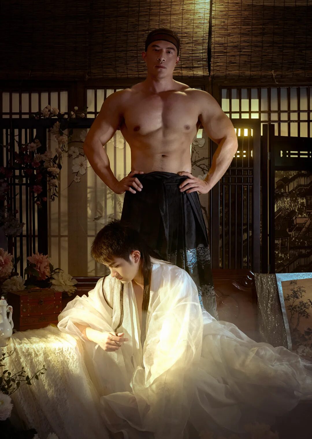 图片[7]-旷世肌肉美男子，同粗壮筋肉猛男把酒言欢通宵达旦-小蓝短视频