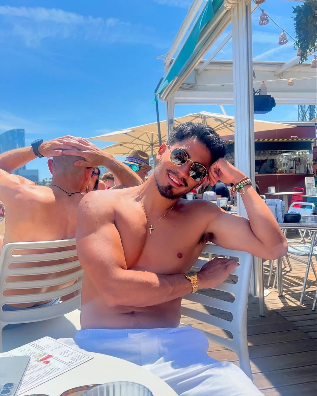 图片[3]-《我的咖啡男友》第二季上线，34岁混血肌肉男不雅照疯狂！-小蓝短视频