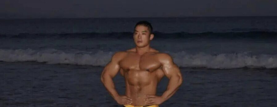 图片[7]-真·筋肉海王 海水浸湿的超壮胸肌 腹毛浓郁黑皮猛男-小蓝短视频