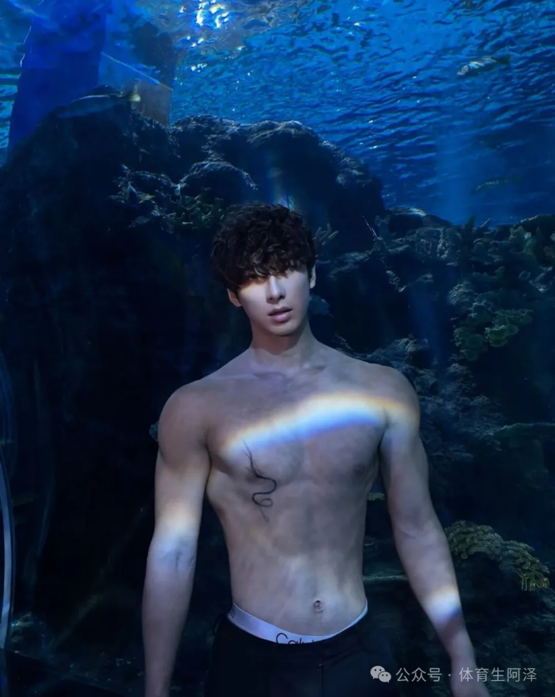 广大长腿卷毛体育生爆火！和顶流网红谈恋爱，玩的真花....-小蓝短视频